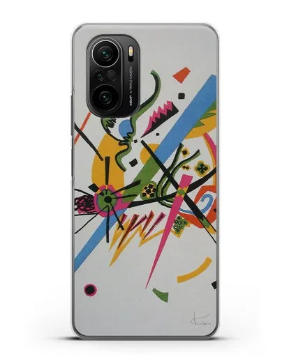 Чехол Маленькие миры (Кандинский Василий) силиконовый для Xiaomi Poco F3