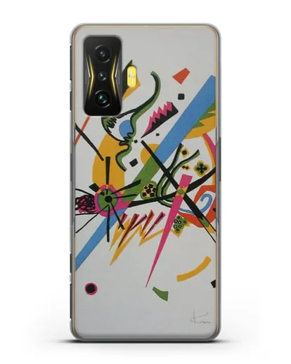 Чехол Маленькие миры (Кандинский Василий) силиконовый для Xiaomi Poco F4 GT