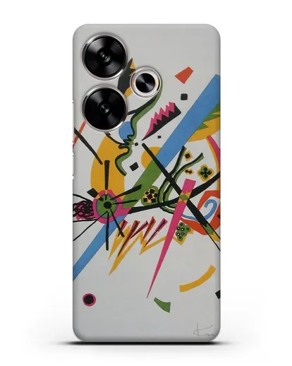 Чехол Маленькие миры (Кандинский Василий) силиконовый для Xiaomi Poco F6