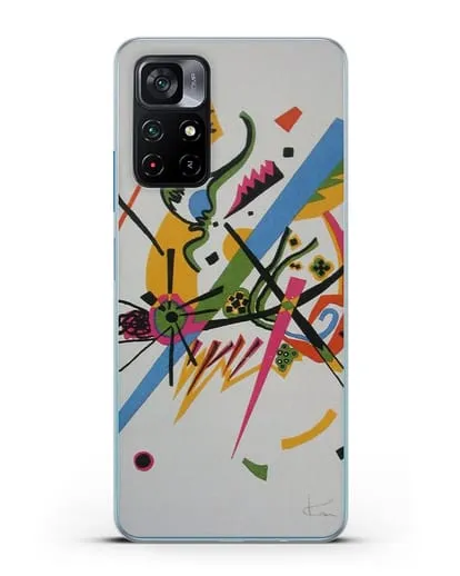 Чехол Маленькие миры (Кандинский Василий) силиконовый для Xiaomi Poco M4 Pro 5G