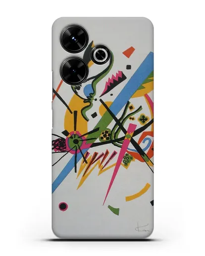 Чехол Маленькие миры (Кандинский Василий) силиконовый для Xiaomi Poco M6