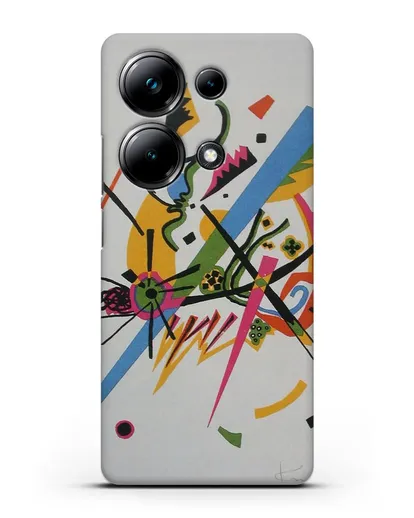 Чехол Маленькие миры (Кандинский Василий) силиконовый для Xiaomi Poco M6 Pro