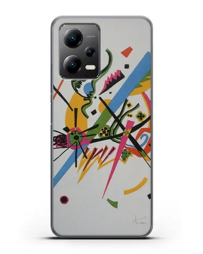 Чехол Маленькие миры (Кандинский Василий) силиконовый для Xiaomi Poco X5