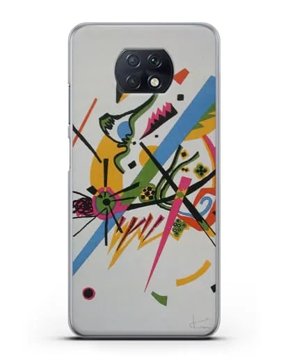 Чехол Маленькие миры (Кандинский Василий) силиконовый для Xiaomi Redmi Note 9T