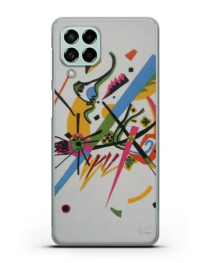 Чехол Маленькие миры (Кандинский Василий) силиконовый для Samsung Galaxy M53 [SM-M536]