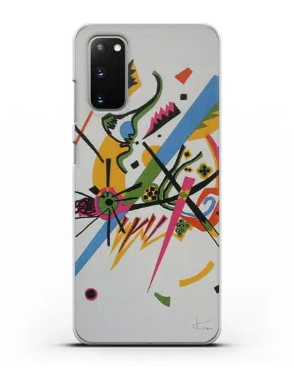 Чехол Маленькие миры (Кандинский Василий) силиконовый для Samsung Galaxy S20 [SM-G980F]