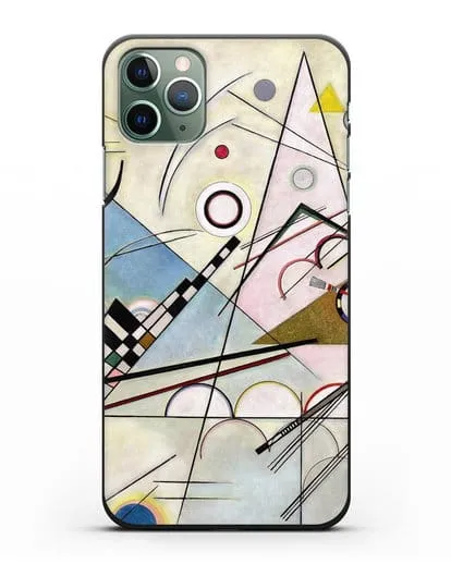 Чехол Композиция 8 (Кандинский Василий) силиконовый для iPhone 11 Pro