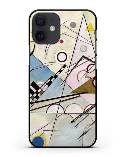 Чехол Композиция 8 (Кандинский Василий) силиконовый для iPhone 12 mini