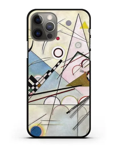 Чехол Композиция 8 (Кандинский Василий) силиконовый для iPhone 12 Pro