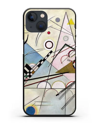 Чехол Композиция 8 (Кандинский Василий) силиконовый для iPhone 13