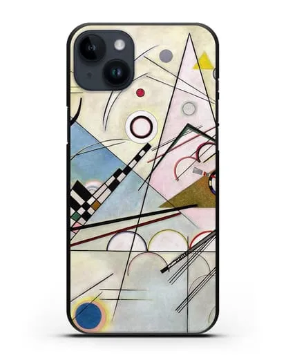 Чехол Композиция 8 (Кандинский Василий) силиконовый для iPhone 14 Plus