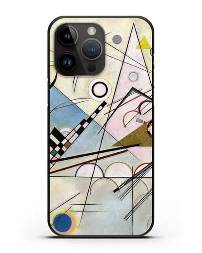 Чехол Композиция 8 (Кандинский Василий) силиконовый для iPhone 14 Pro Max