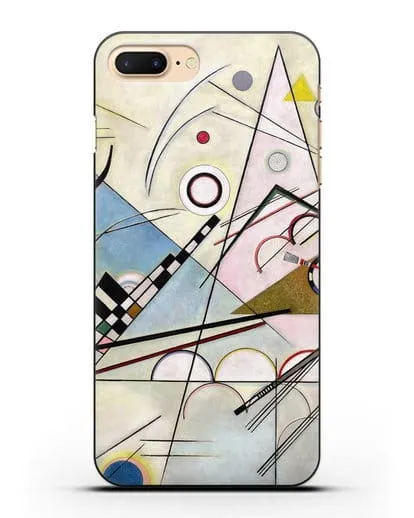 Чехол Композиция 8 (Кандинский Василий) силиконовый для iPhone 8 Plus