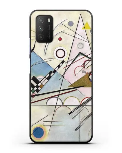 Чехол Композиция 8 (Кандинский Василий) силиконовый для Xiaomi Poco M3