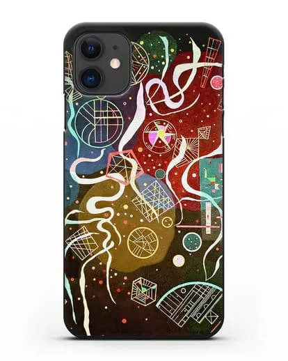 Чехол Движение I (Кандинский Василий) силиконовый для iPhone 11