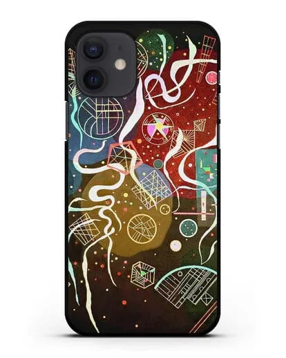 Чехол Движение I (Кандинский Василий) силиконовый для iPhone 12