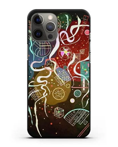 Чехол Движение I (Кандинский Василий) силиконовый для iPhone 12 Pro Max