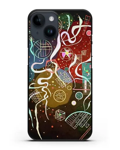 Чехол Движение I (Кандинский Василий) силиконовый для iPhone 14