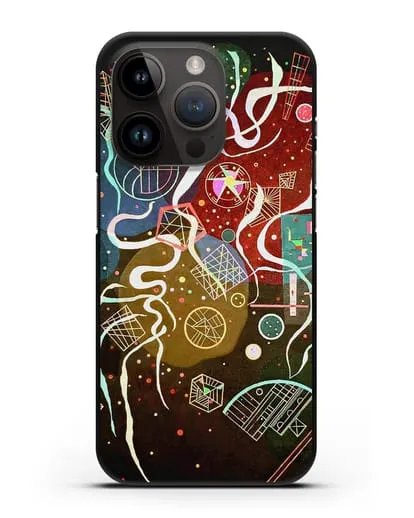 Чехол Движение I (Кандинский Василий) силиконовый для iPhone 14 Pro