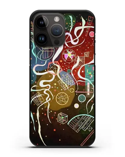 Чехол Движение I (Кандинский Василий) силиконовый для iPhone 14 Pro Max