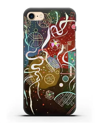 Чехол Движение I (Кандинский Василий) силиконовый для iPhone 7