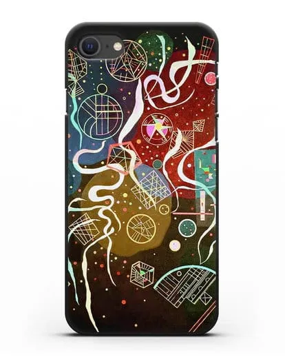 Чехол Движение I (Кандинский Василий) силиконовый для iPhone SE 2020