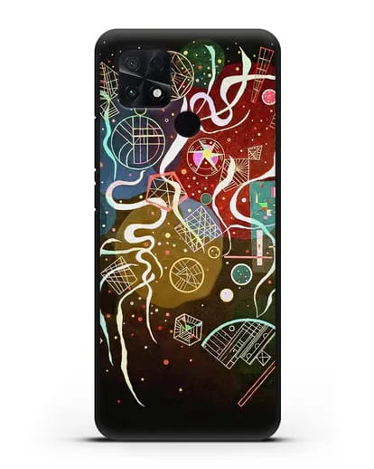 Чехол Движение I (Кандинский Василий) силиконовый для Xiaomi Poco C40