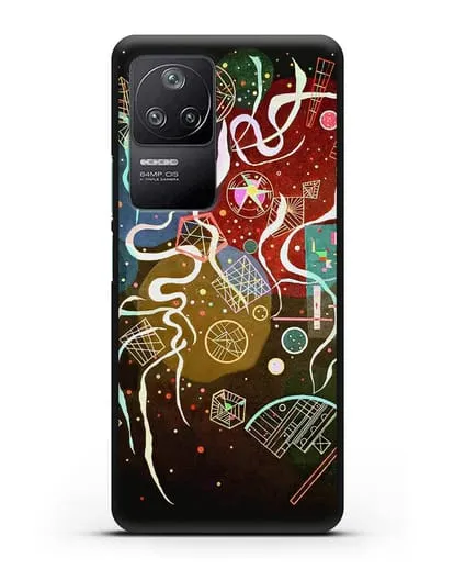 Чехол Движение I (Кандинский Василий) силиконовый для Xiaomi Poco F4