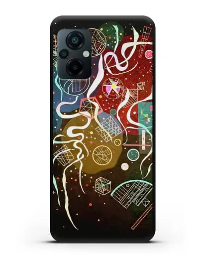 Чехол Движение I (Кандинский Василий) силиконовый для Xiaomi Poco M5
