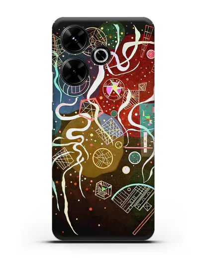 Чехол Движение I (Кандинский Василий) силиконовый для Xiaomi Poco M6