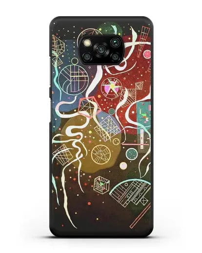 Чехол Движение I (Кандинский Василий) силиконовый для Xiaomi Poco X3
