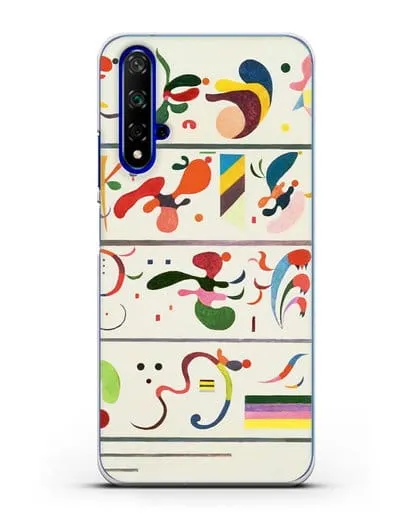 Чехол Последовательность (Кандинский Василий) силиконовый для Honor 20