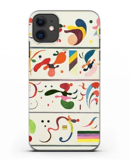 Чехол Последовательность (Кандинский Василий) силиконовый для iPhone 11