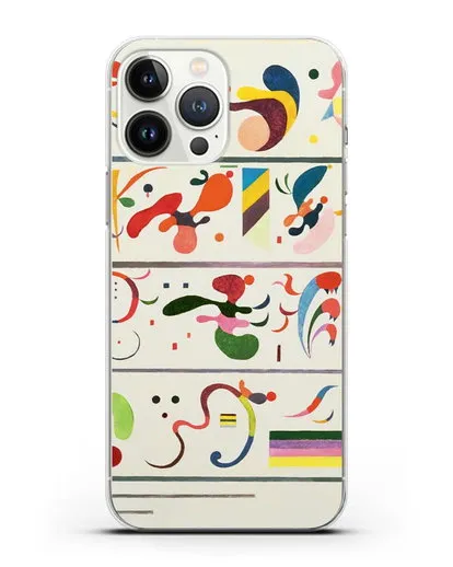 Чехол Последовательность (Кандинский Василий) силиконовый для iPhone 13 Pro Max