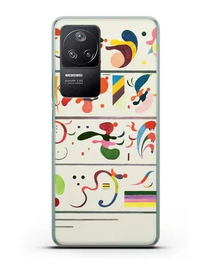 Чехол Последовательность (Кандинский Василий) силиконовый для Xiaomi Poco F4