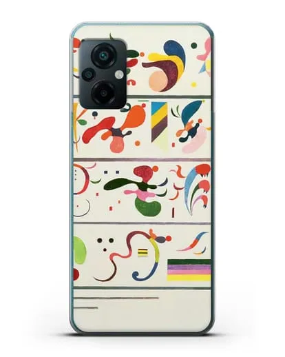 Чехол Последовательность (Кандинский Василий) силиконовый для Xiaomi Poco M5