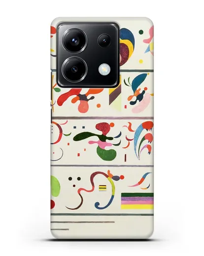 Чехол Последовательность (Кандинский Василий) силиконовый для Xiaomi Poco X6