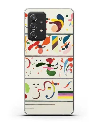 Чехол Последовательность (Кандинский Василий) силиконовый для Samsung Galaxy A53