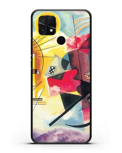 Чехол Желто-красно-синий (Кандинский Василий) силиконовый для Xiaomi Poco C40