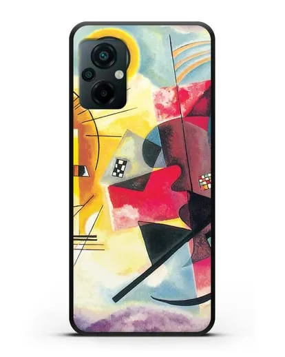 Чехол Желто-красно-синий (Кандинский Василий) силиконовый для Xiaomi Poco M5