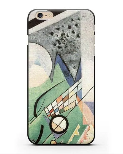 Чехол Зеленая композиция (Кандинский Василий) силиконовый для iPhone 6s Plus