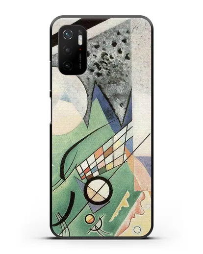 Чехол Зеленая композиция (Кандинский Василий) силиконовый для Xiaomi Poco M3 Pro