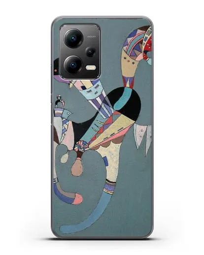 Чехол Плавающая фигура (Кандинский Василий) силиконовый для Xiaomi Poco X5