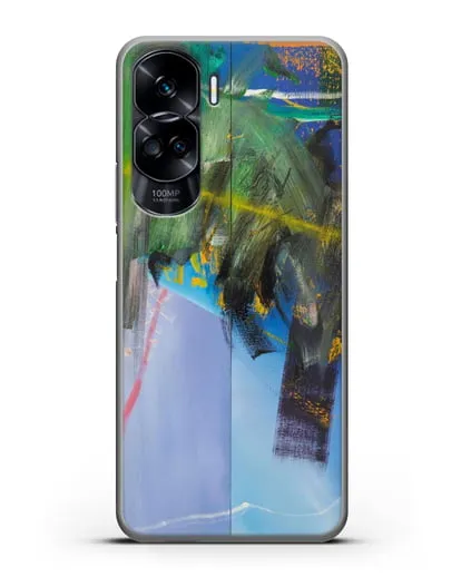 Чехол Облака (Рихтер Герхард) силиконовый для Honor 90 Lite