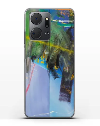 Чехол Облака (Рихтер Герхард) силиконовый для Honor X7a