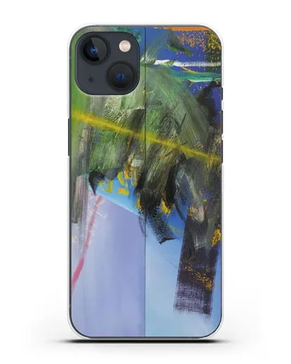 Чехол Облака (Рихтер Герхард) силиконовый для iPhone 13