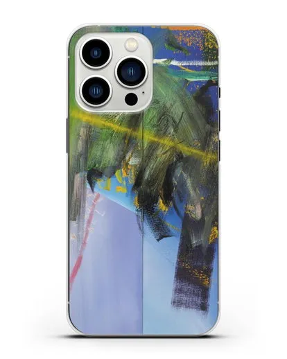 Чехол Облака (Рихтер Герхард) силиконовый для iPhone 13 Pro