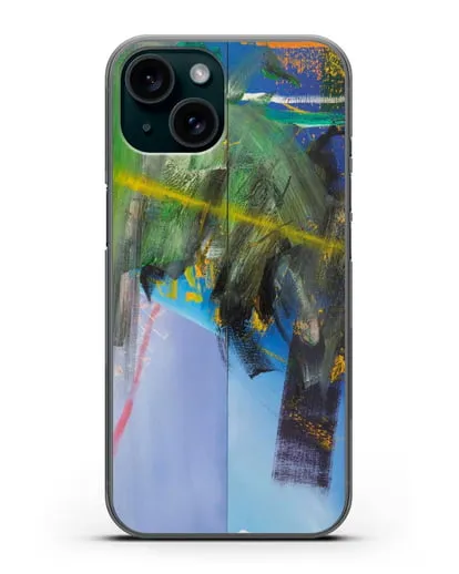 Чехол Облака (Рихтер Герхард) силиконовый для iPhone 15