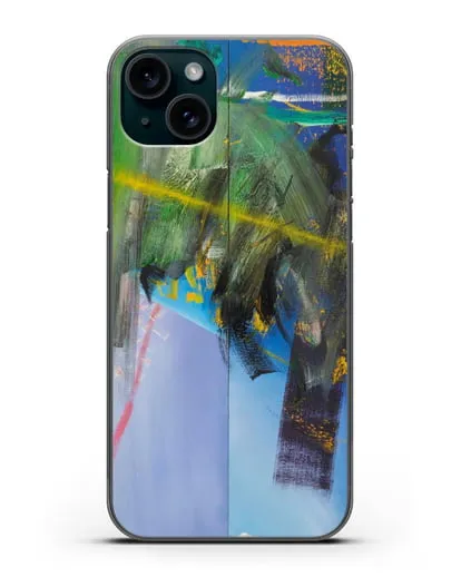 Чехол Облака (Рихтер Герхард) силиконовый для iPhone 15 Plus