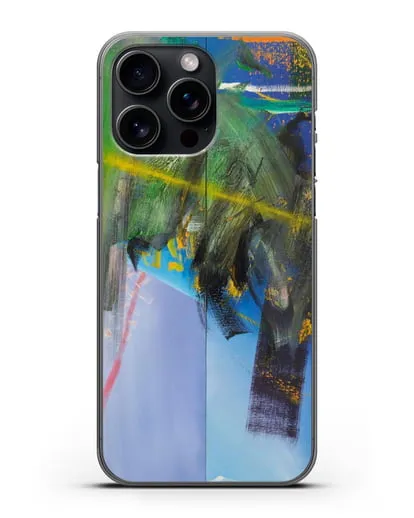 Чехол Облака (Рихтер Герхард) силиконовый для iPhone 15 Pro Max